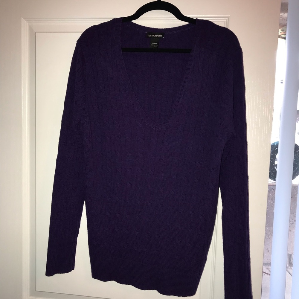 Plus size 24 Purple Sweater